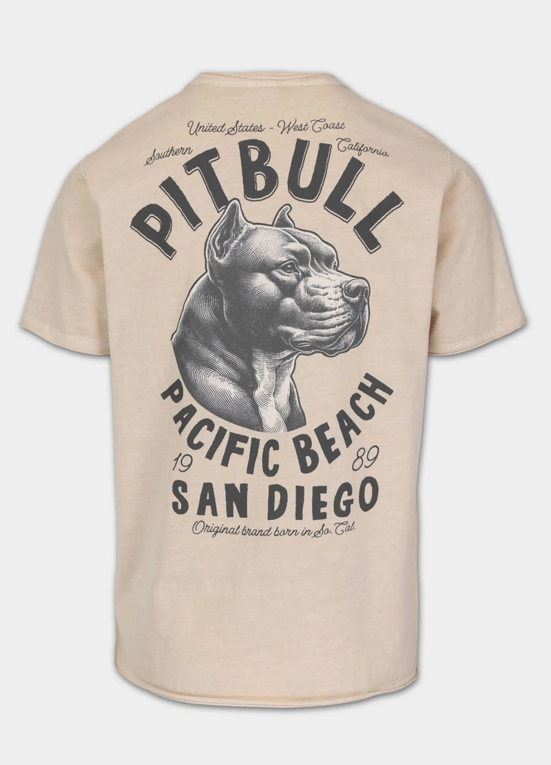 Pitbull Sports Denim Washed Raw PACIFIC -beige